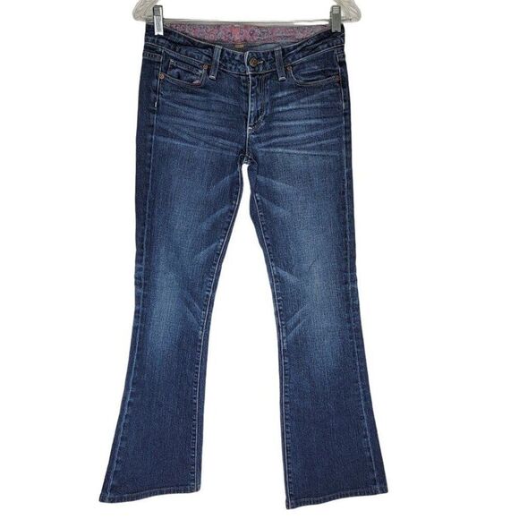 Paige Premium Denim Women's Bootcut Jeans Size 27 Medium Wash Blue 28x28 - Picture 1 of 10